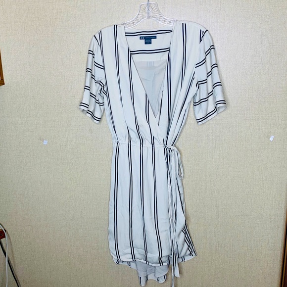 A/X Armani Exchange Dresses & Skirts - Armani Exchange Wrap Dress short sleeve Small